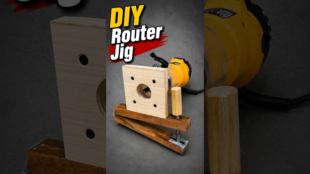 Amazing DIY Router Jig  #tooltips