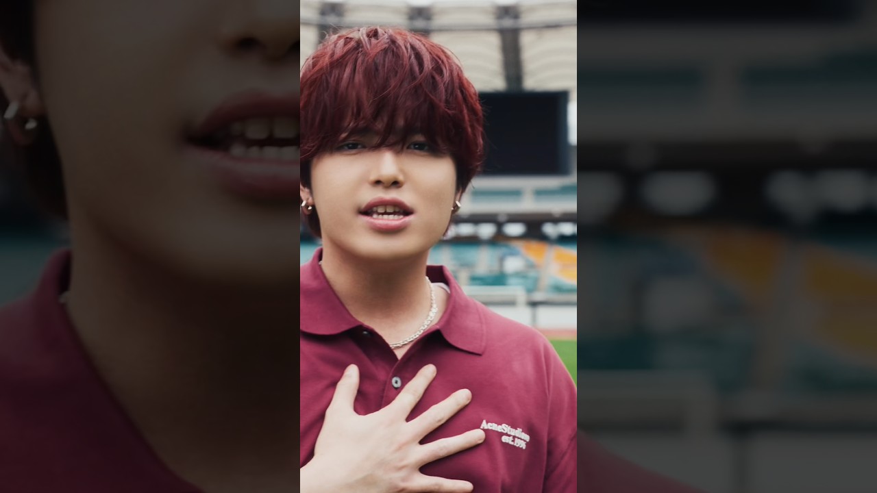 "On My Road -Stadium ver.-"MV is OUT NOW!!⚽️📣 #TravisJapan #OnMyRoadStadiumver