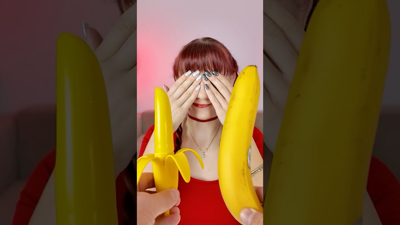 Gummy Banana Or Real Banana #shorts