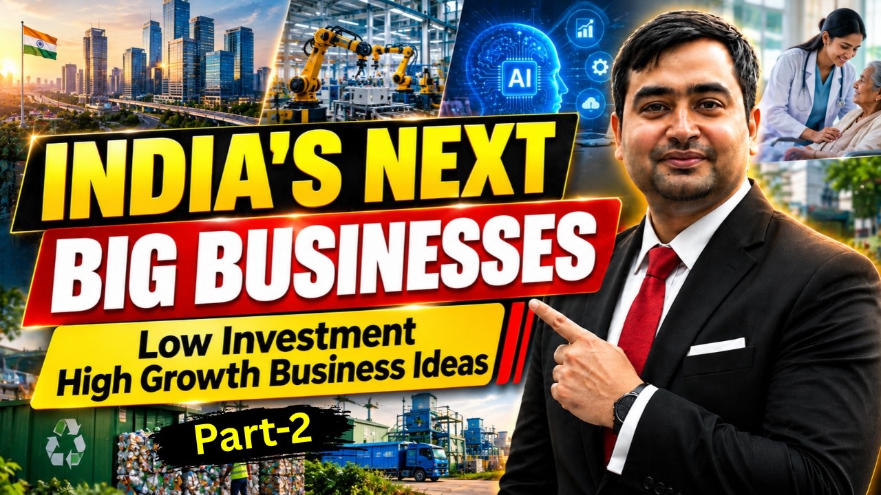 5 Future Business Ideas in India | Low Investment, High Growth | Part 2