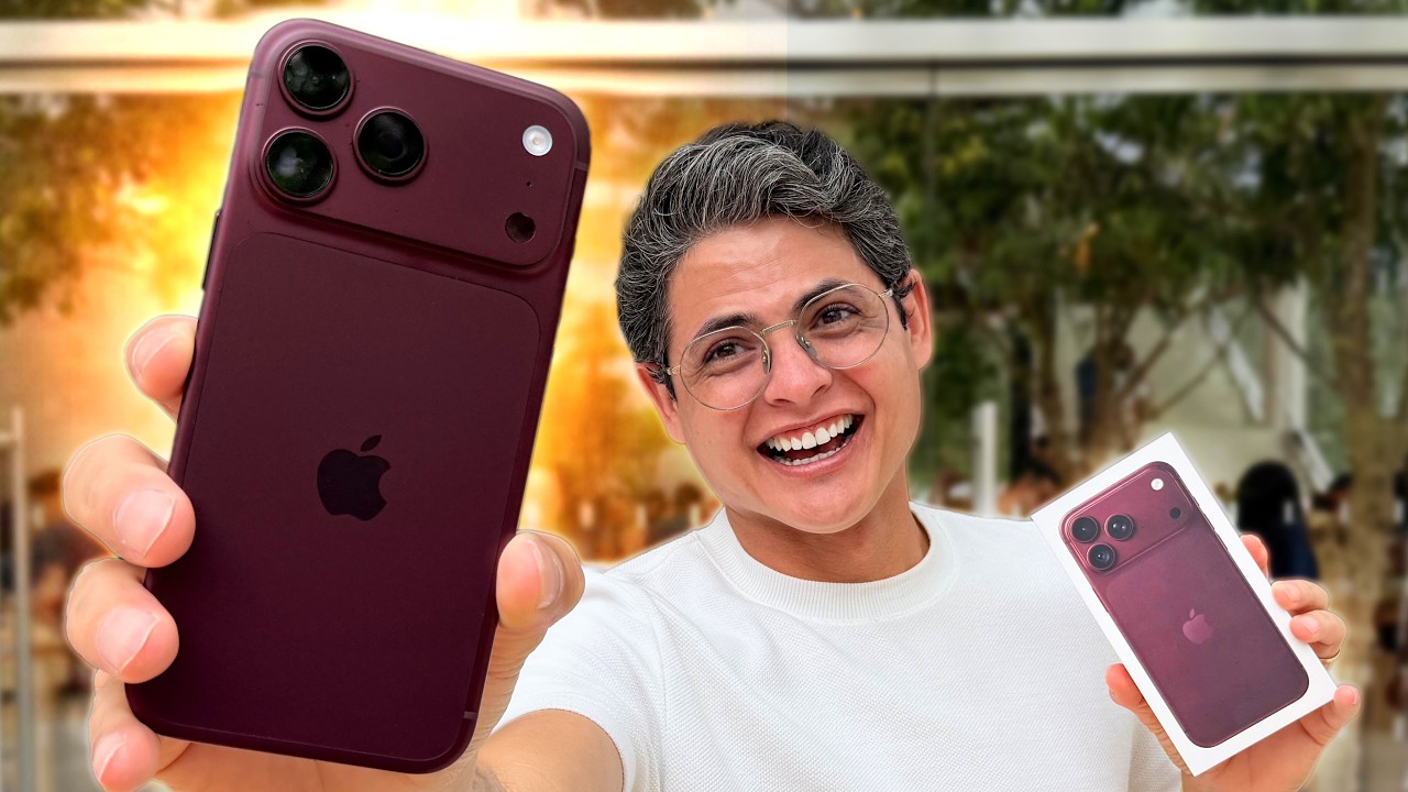 CHEGOU! Novo iPhone 18 Pro Max de 1TB em MÃOS! Unboxing e Impressões