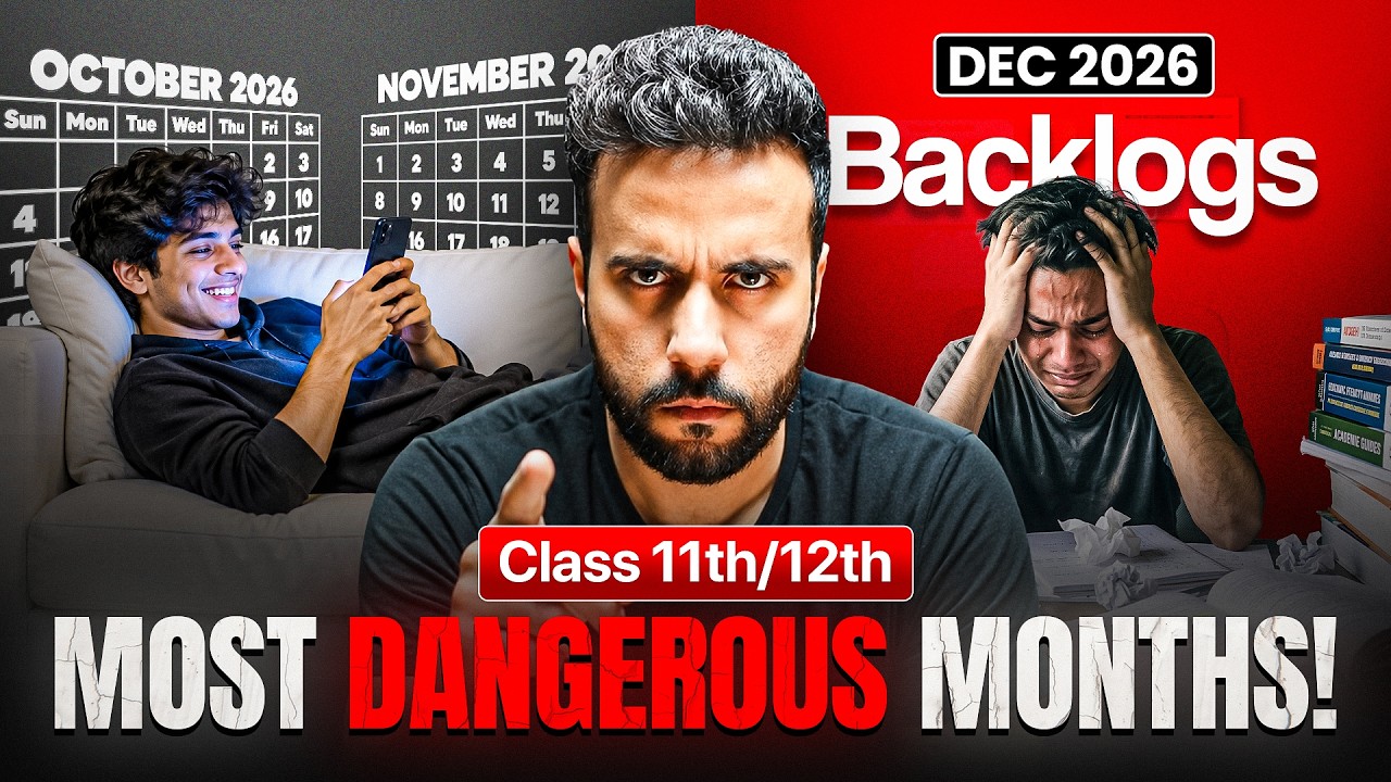 OCT & NOV - Your LAST Chance to Clear Backlogs | Ashu Sir