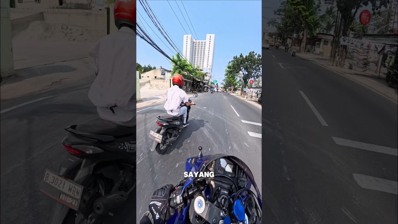KEJADIAN LUCU DIJALAN RAYA❗️❗️MAEN KE PLANET BINTARO WKWK
