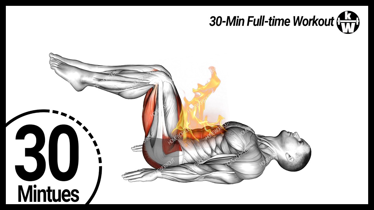 30-Min! Six-pack Abs are 100% Guaranteed.