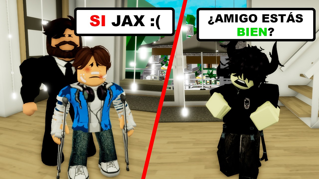 TRATAN MAL A MI AMIGO EN ROBLOX | HISTORIAS DE JAX QUEST #5 (BROOKHAVEN RP)