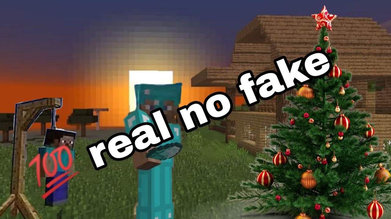 Como hacer un arbol de navidad en ¡¡MINECRAFT!! que se ve real ( ¡¡¡100% real no fake!!! )