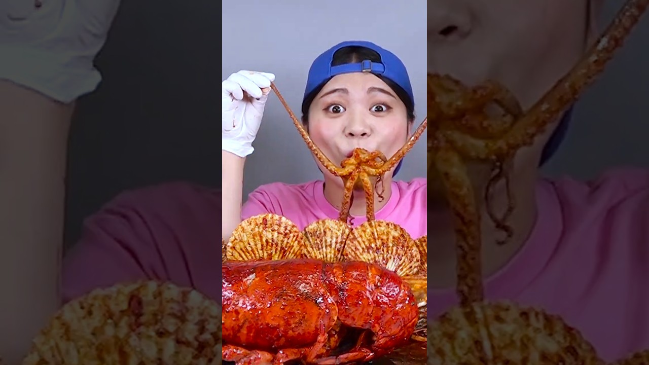 Spicy Seafood Boil Mukbang 매운 해물찜 먹방