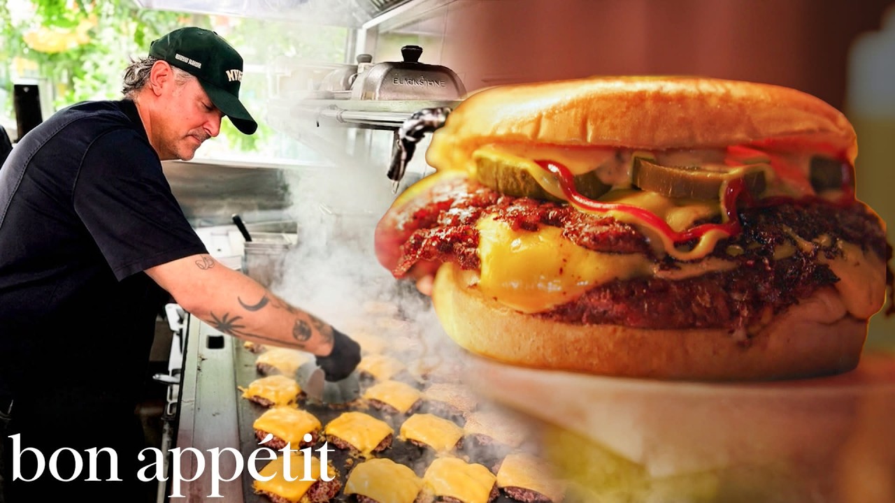 The Man Who Quit Wall Street to Flip Burgers | On The Line | Bon Appétit