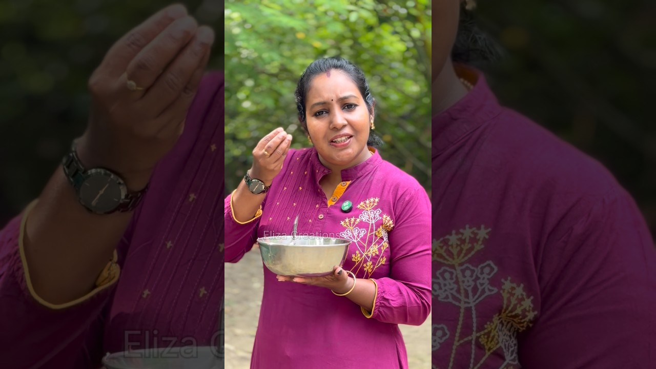 ചുടുന്നതിനു തൊട്ട് മുൻപാണെ ഉപ്പിട്ടത് | Palappam Recipe | Eliza Creations #shorts