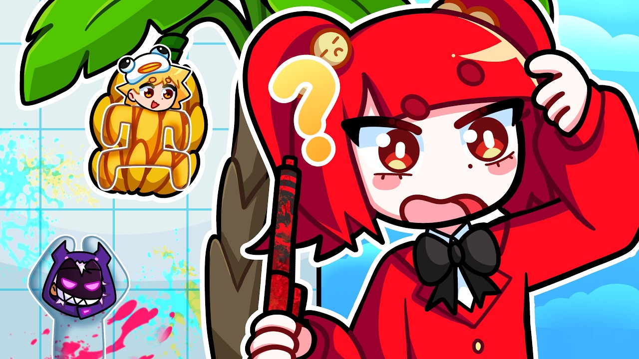 Fiquei PERDIDA com Essa CAMUFLAGEM DA TURMA | Meccha Chameleon