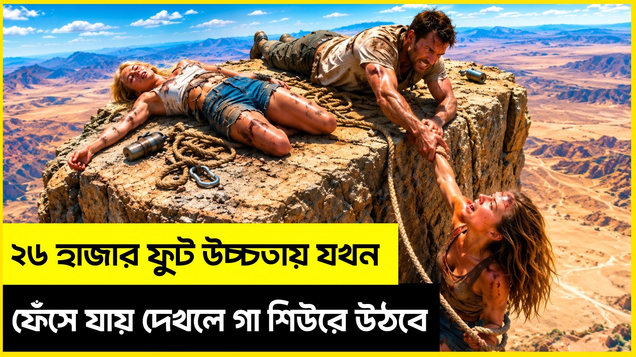 ২৬ হাজার ফুট উচ্চতায় আটকা তিনজন! | Movie Explained in Bangla|Thriller| Mystery |Selim Explain