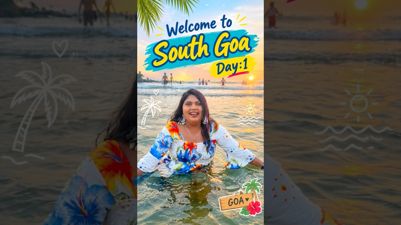 We r in Goa n Welcome to South Goa l Day-1 of our Goa series l Palolem beach Experience l South Goa
