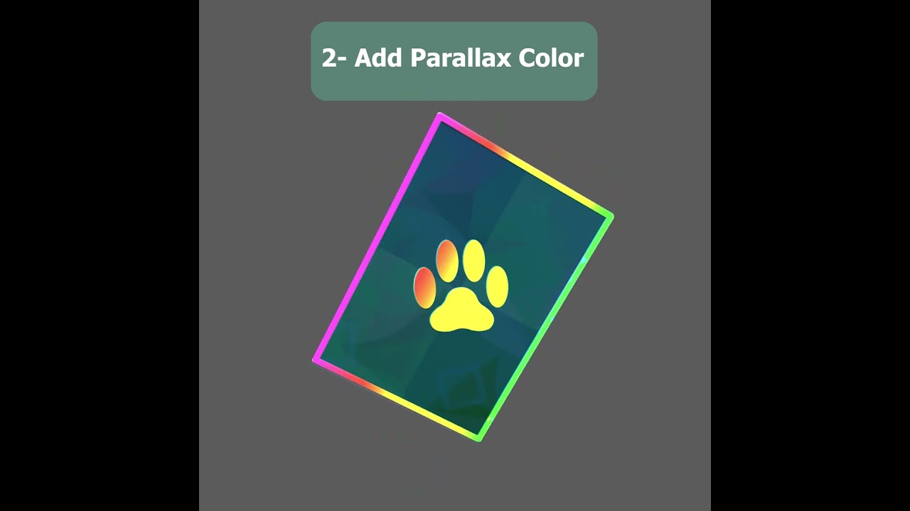 Foil Card 30sec Breakdown #unity #shaders #shadergraph #unity #madewithunity #unity3d #tutorials