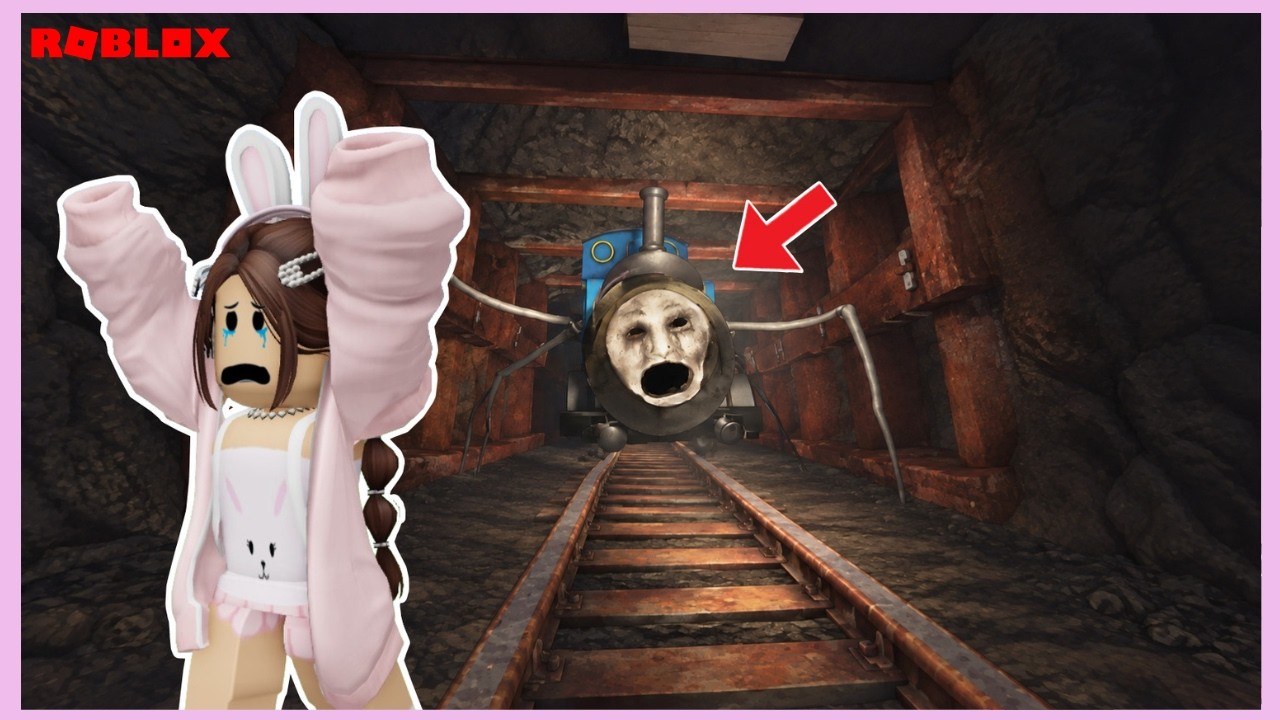 AKU DIKEJAR DAN HARUS KABUR DARI KERETA MENYERAMKAN DI ROBLOX 😱 | SCREAM AND RUN