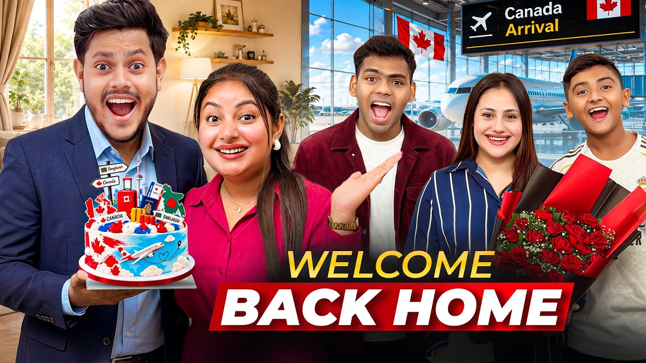 রাকিব অন্তরা বাংলাদেশে চলে আসলো 😍🇧🇩 | Back To Home 🏠 | Rakib Hossain
