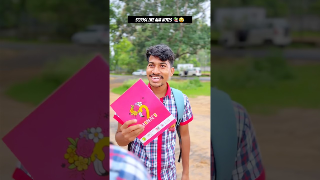 School Life Aur Notes 📚😂 #shorts #funny #comedy #comedyshorts