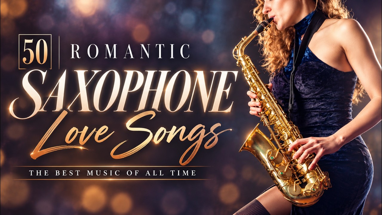 Classic Saxophone Music - Greatest 50 Romantic Saxophone Love Songs | Soft Relaxing Background Music