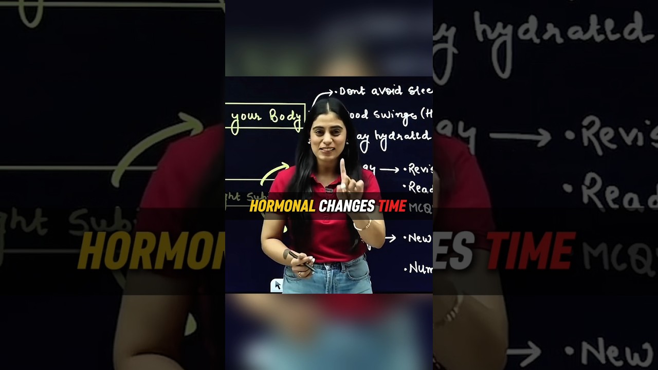 Hormonal Changes Time🥹 #samridhimam #physics #physicswallah #class10physics #topper #yt
