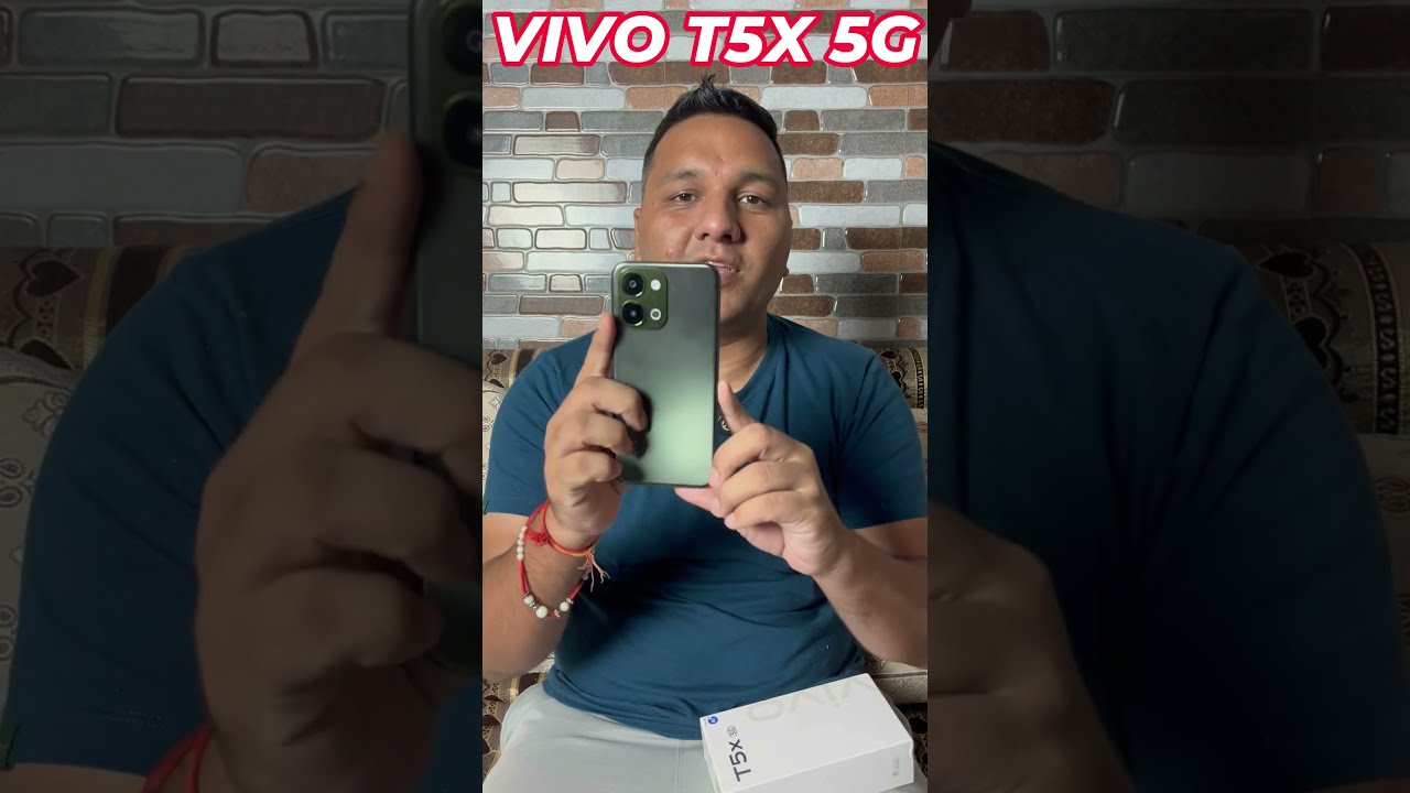 Best Vivo T5x 5G Mobile Phone Unboxing and Review in Hindi India Flipkart