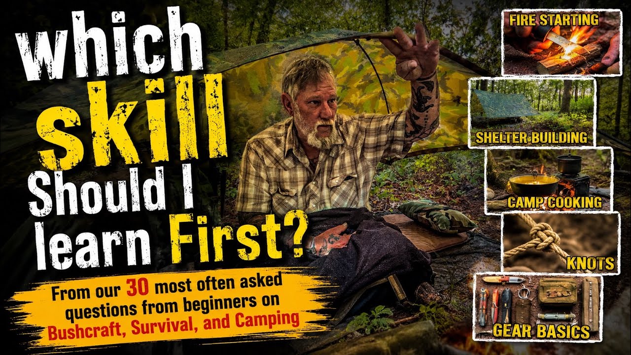 Which Bushcraft Skill Should I Learn First? | Beginner Bushcraft & Survival