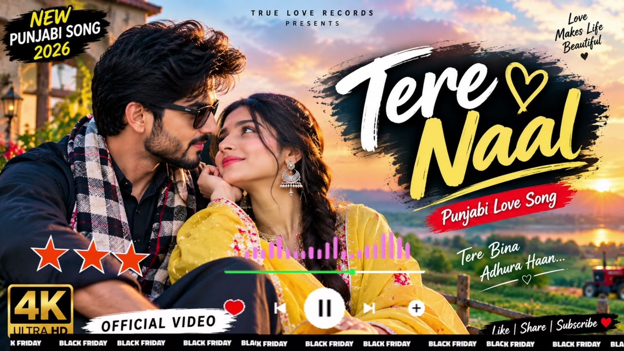 Tere Naal ❤️ | New Punjabi Song 2026 | Punjabi Love Song | Latest Punjabi Song | Official Video