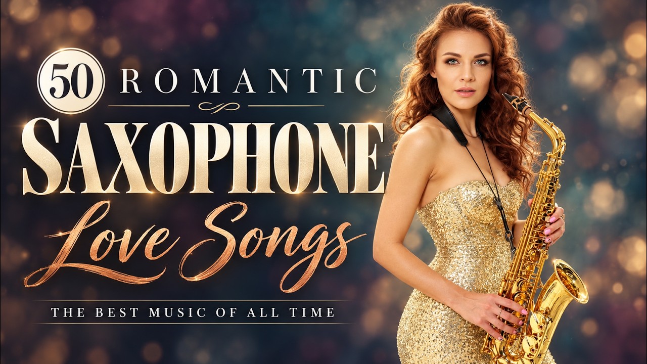 Smooth Saxophone Instrumental - 3 Hour Beautiful Saxophone Romantic Love Songs | Soft Relaxing Music