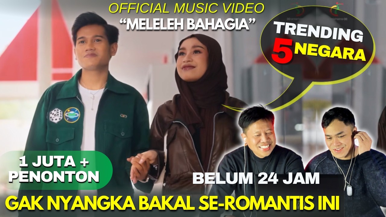 Reaction Single Valen dan Mila "Meleleh Bahagia" Official Music Video Viral di Beberapa Negara