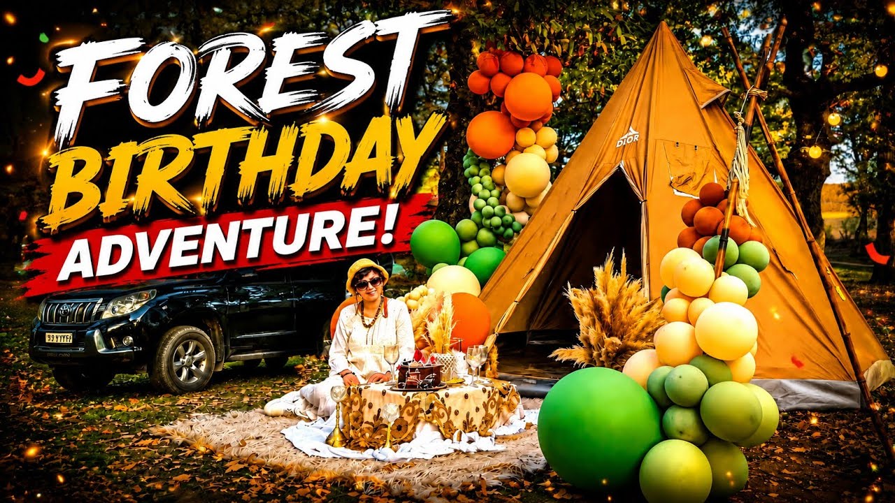 🎉 Birthday Vibes in the Forest ✨
