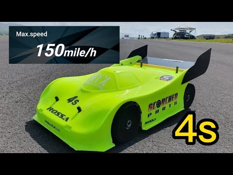 Hobao VTe 1/8 Gt 150mph RC Speedrun at Rossa UK
