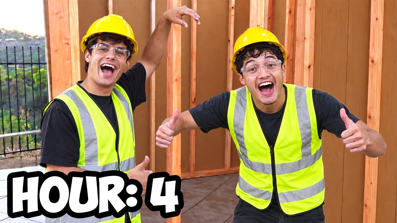 We Built A House In Our Backyard!