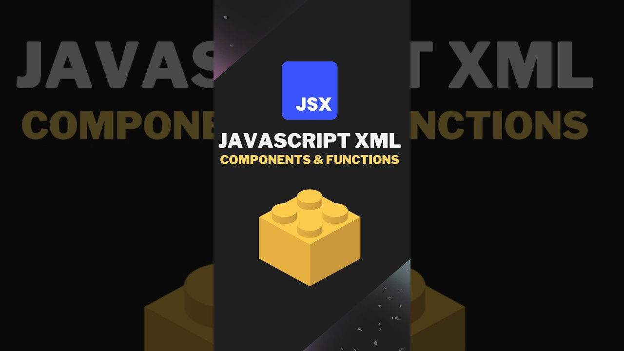 🧩 Using Components & Functions in JSX | React JS