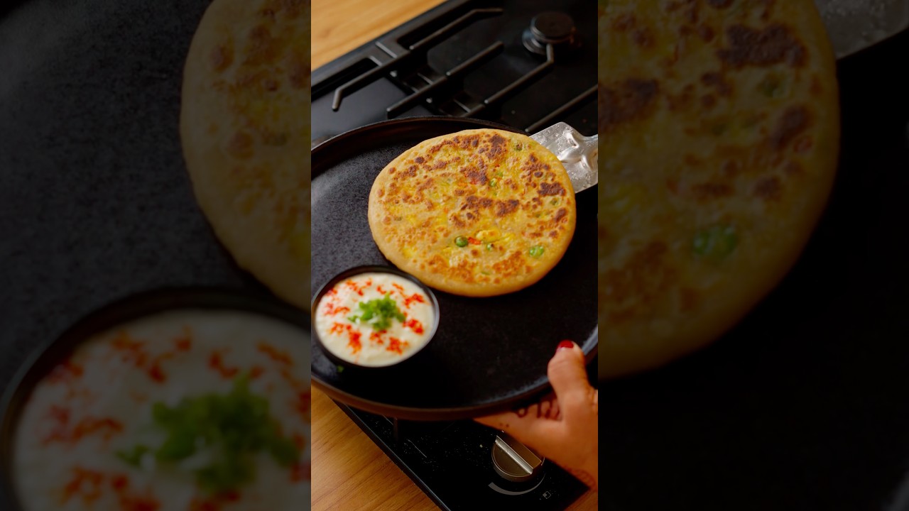Healthy paneer vegetables paratha recipe | #shorts | Kabitaskitchen