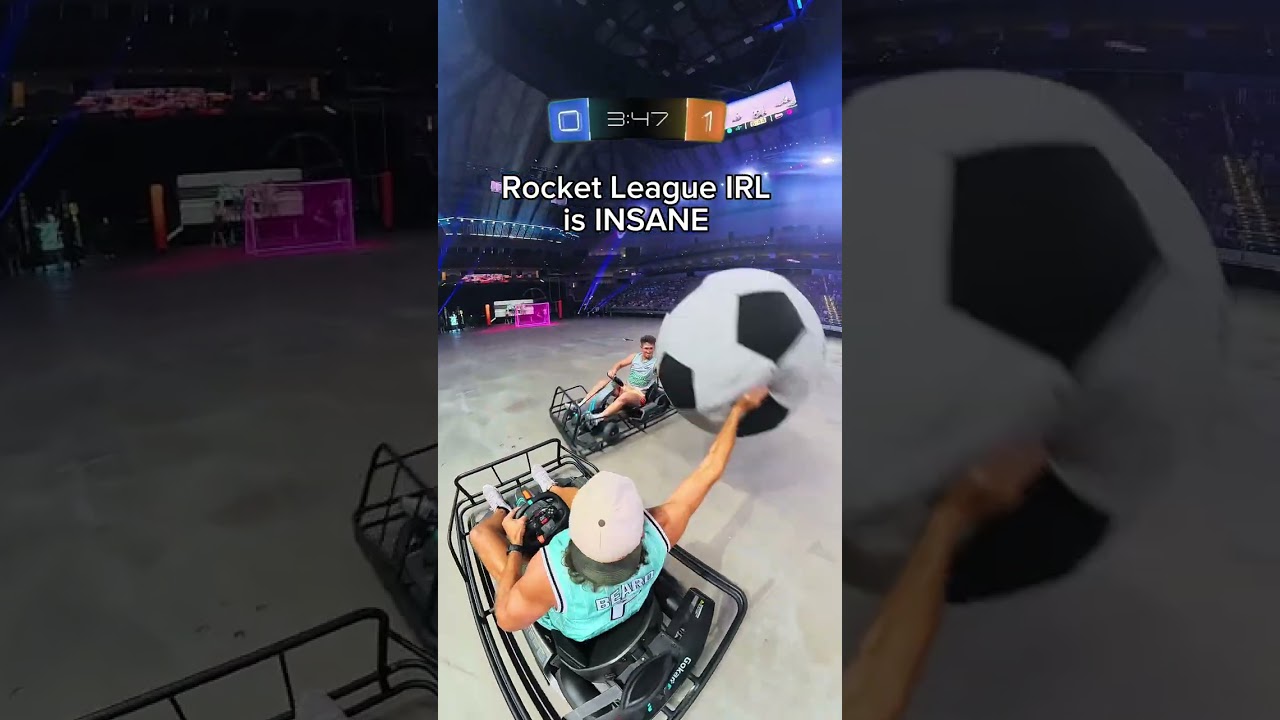 Rocket League IRL is Electric