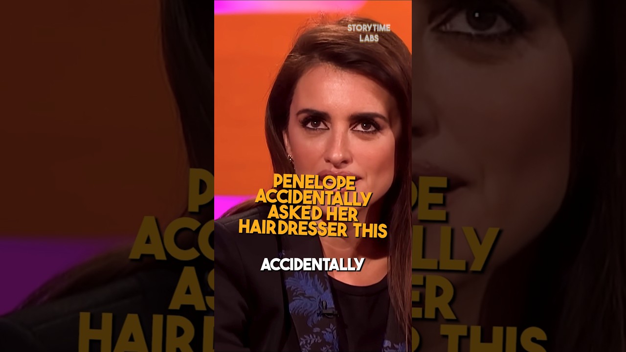 This is what Penélope Cruz accidentally asked her hairdresser #storytime #penélopecruz #hairdresser