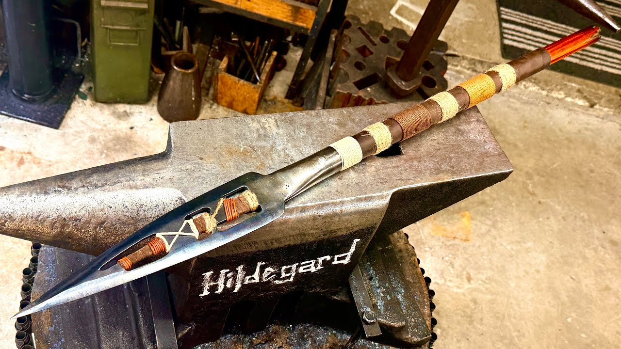 I Forged KILLMONGER'S Zulu Short Spear! (Black Panther)