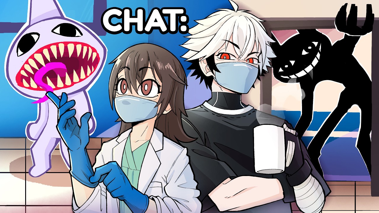EU SOU MÉDICO e o meu CHAT são os ENFERMEIROS no HOSPITAL ANIMAL - Roblox