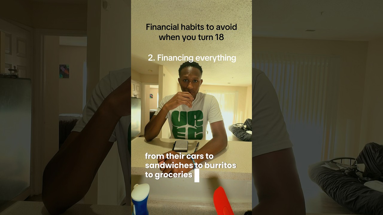 Financial habits to avoid when you turn 18 #personalfinance #moneytips