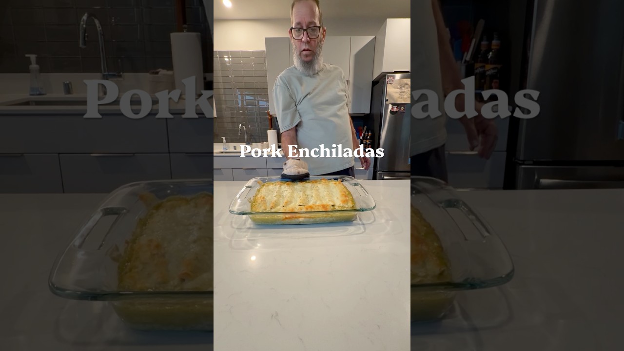 Pork Enchiladas #oldscoolkevmo #sororitychef #carnitas #enchiladas