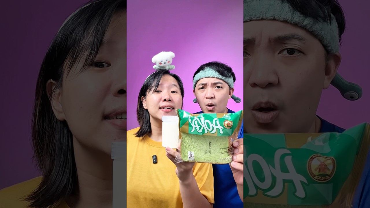 Minum susu pakai roti 🍫‼️ #asmr #food #mukbang #videolucu #drink #shorts #hiburan #funny