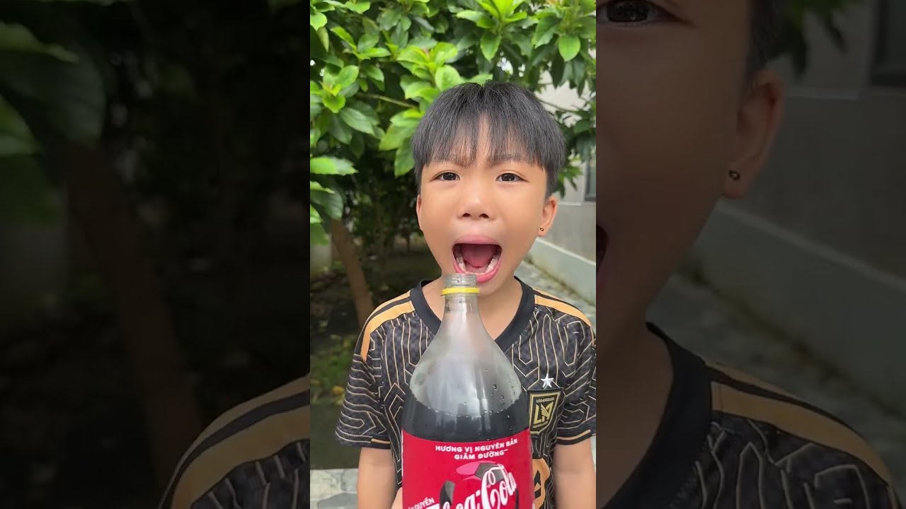 Fun Coca-Cola Challenge with Dad 🥤😂 Thoc TV