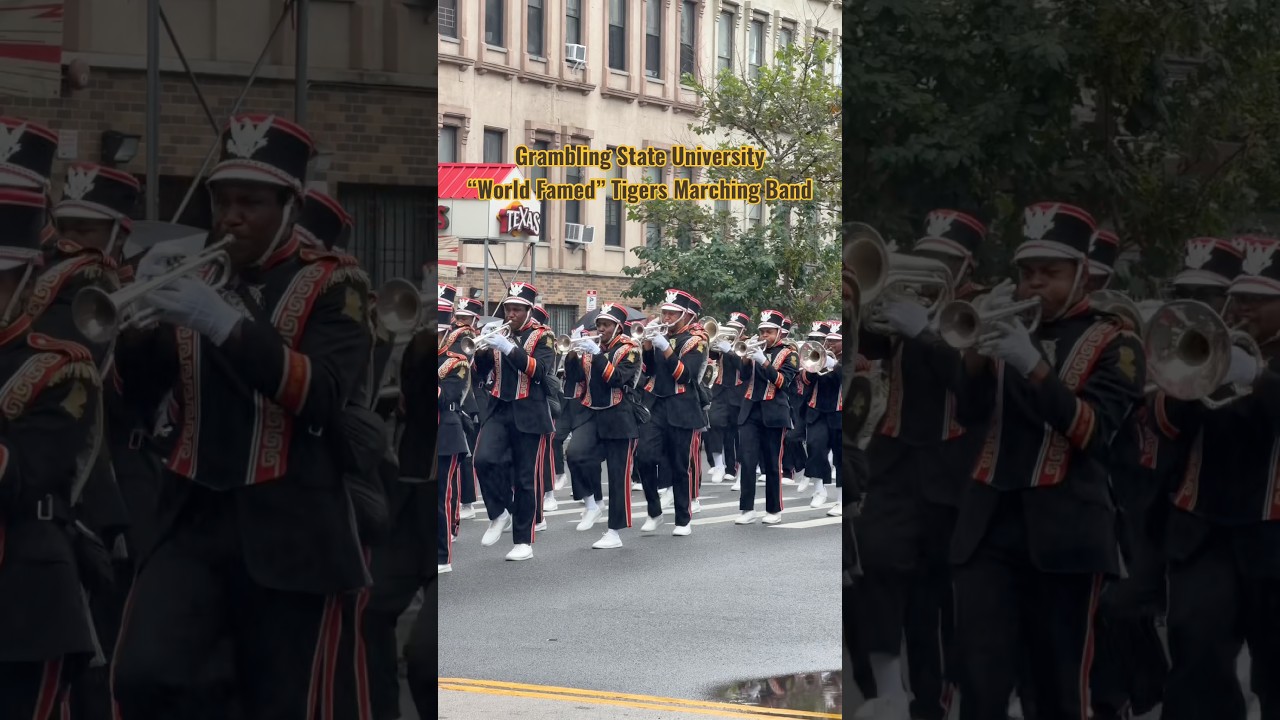 Grambling’s World Famed Band Takes Over Harlem 🥁