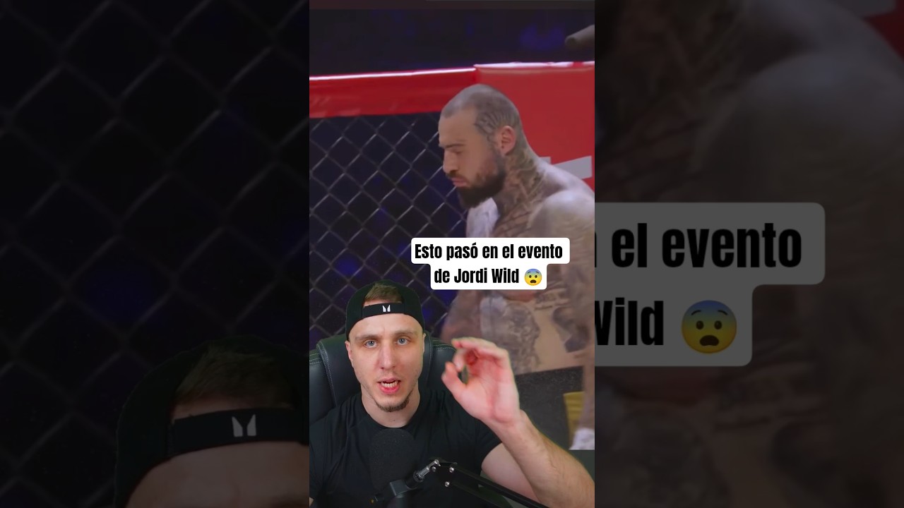 Esto pasó en el evento de Jordi Wild 2026 #mma #ufc #boxing #gym