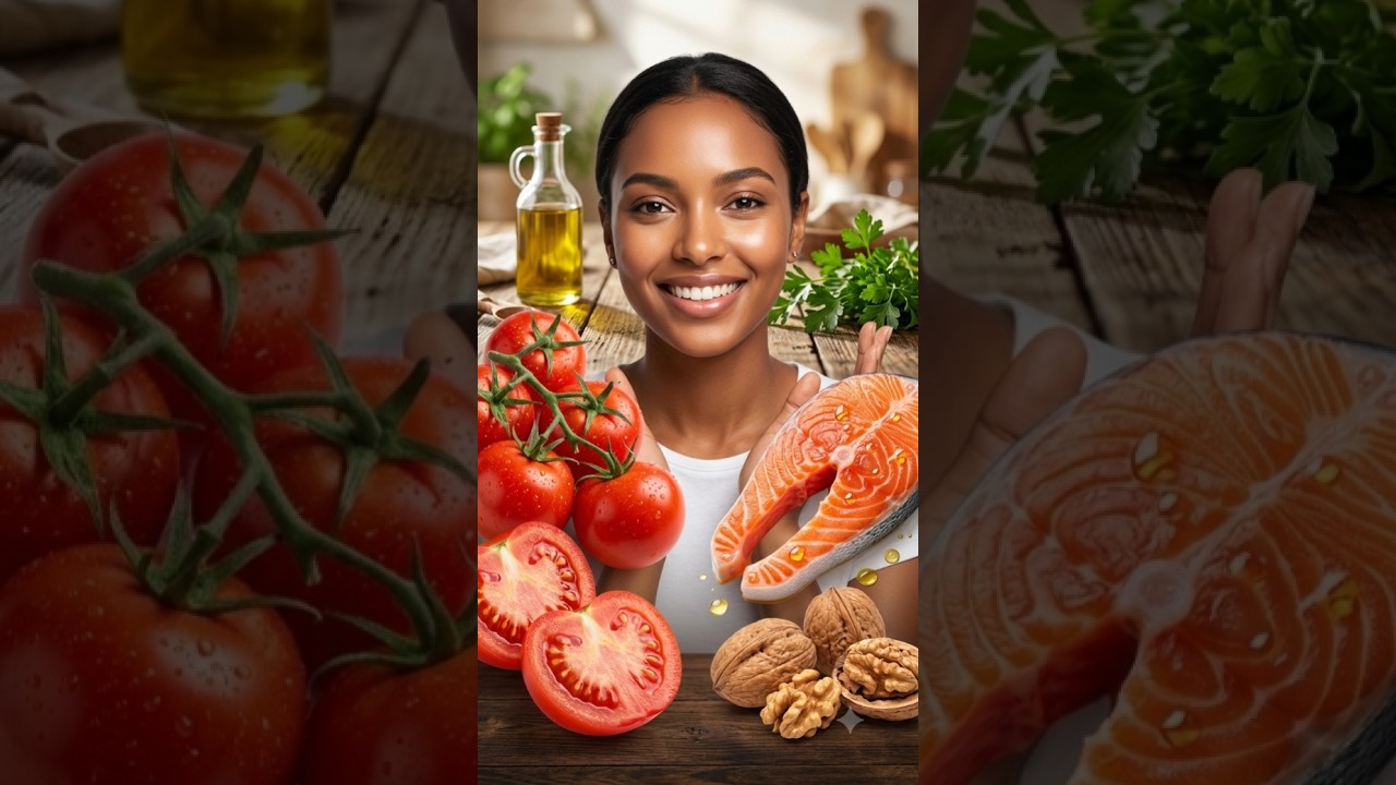 Natural Secrets for Glowing Skin 🍅🐟