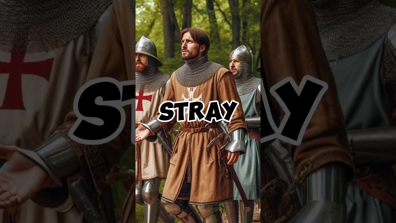 Crusaders Crash a Medieval Garden Party #humor #shorts