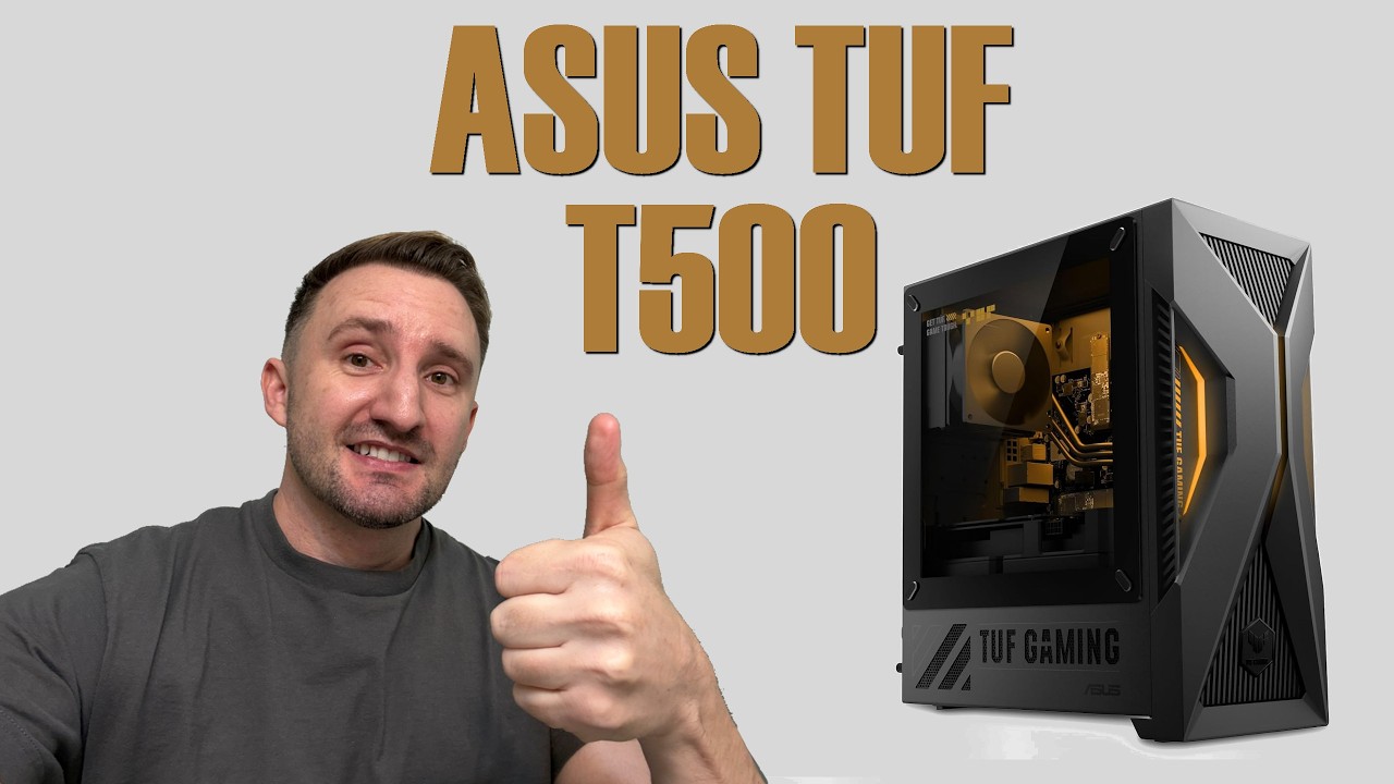 ASUS 2025 TUF Gaming T500 SFF Gaming Prebuilt is actually DECENT!!