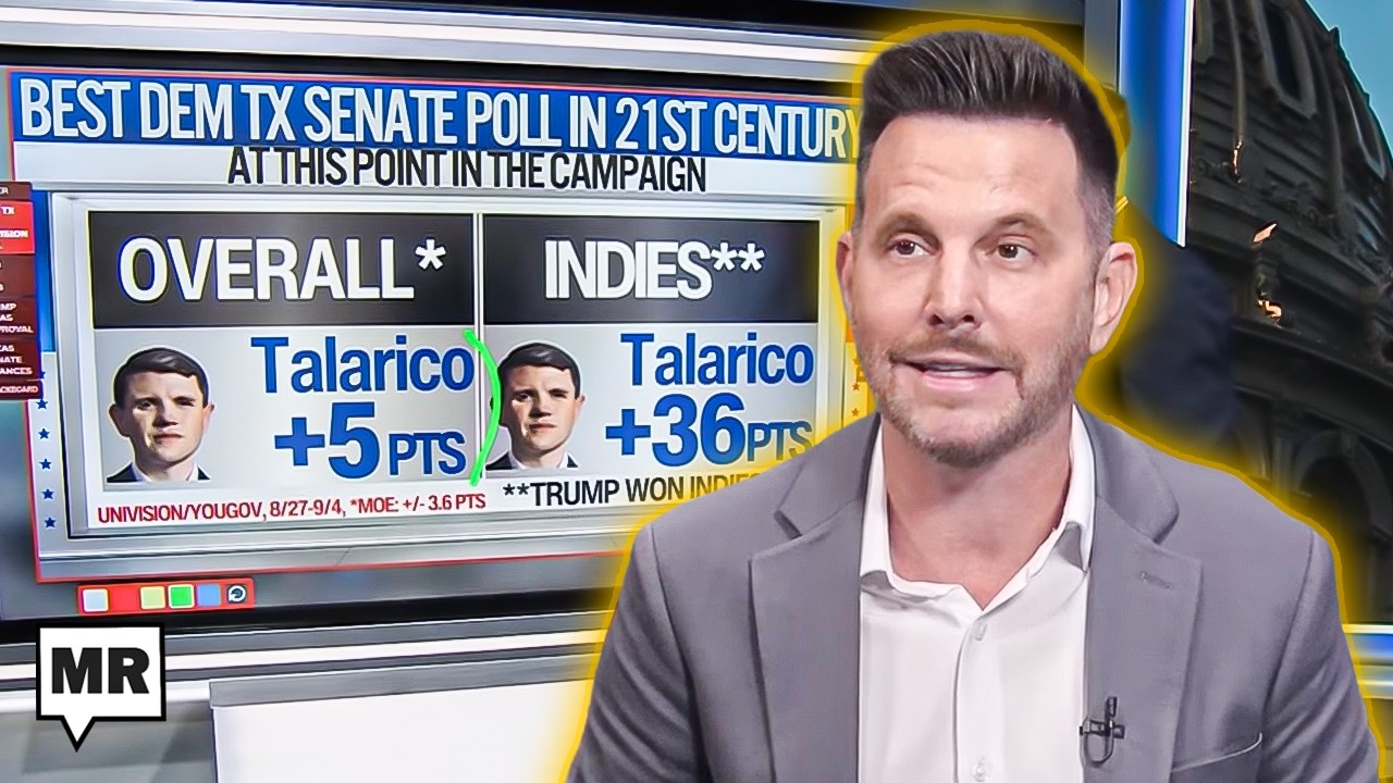 Dave Rubin Can't Cope With Talarico's Lead in the Polls