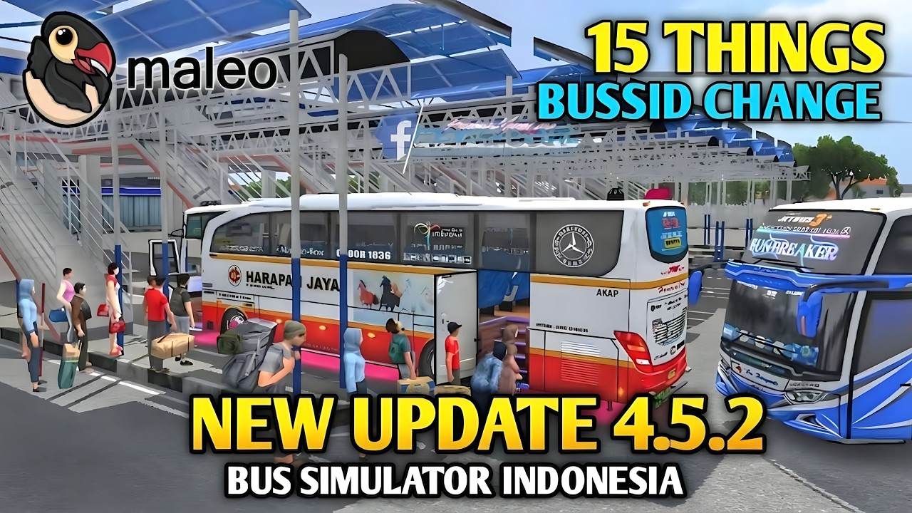 🚚Bussid 4.5.2 Update is Different! - Lombok Map, 3D Interior, Hunger System Bus Simulator Indonesia