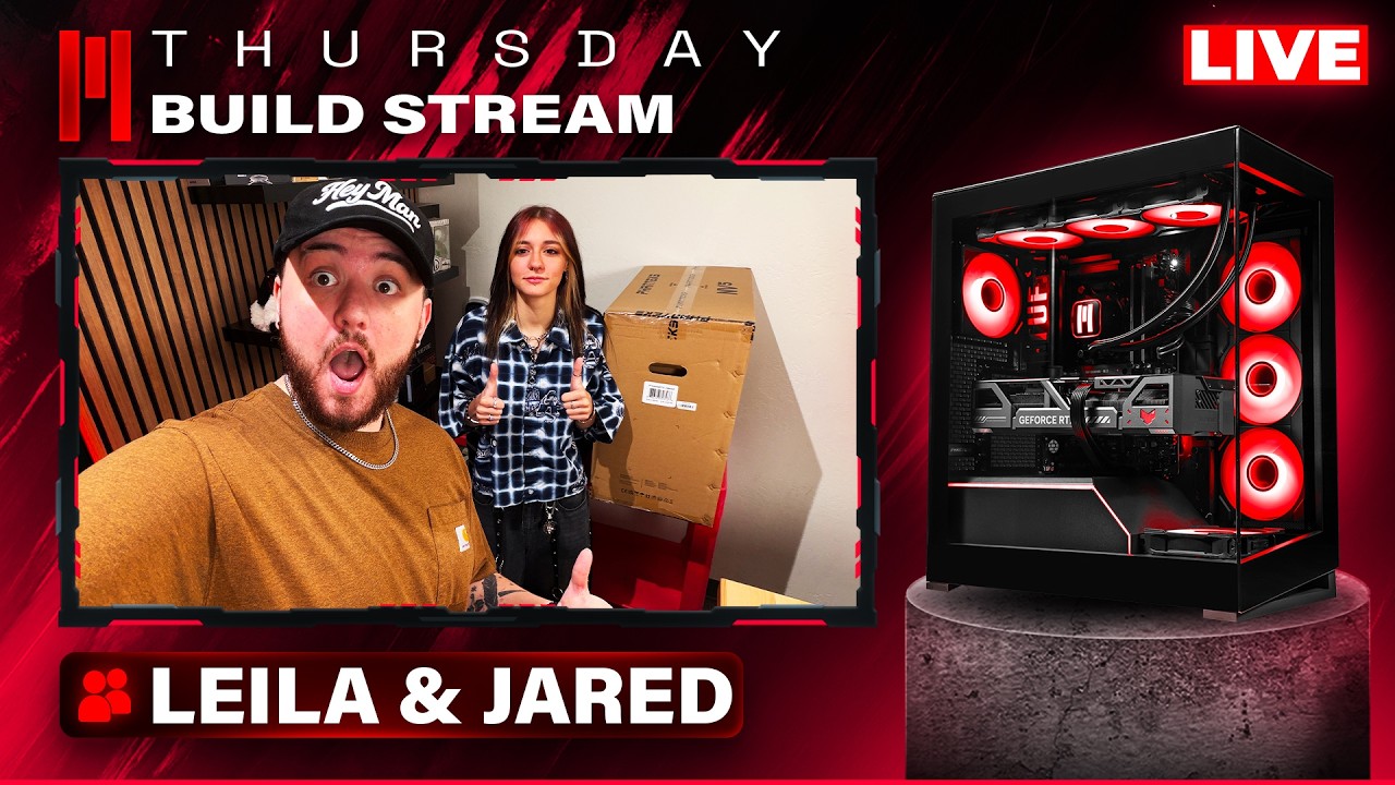 BUILDING IN THE PHANTEKS NV5 FOR A STREAM VIEWER!