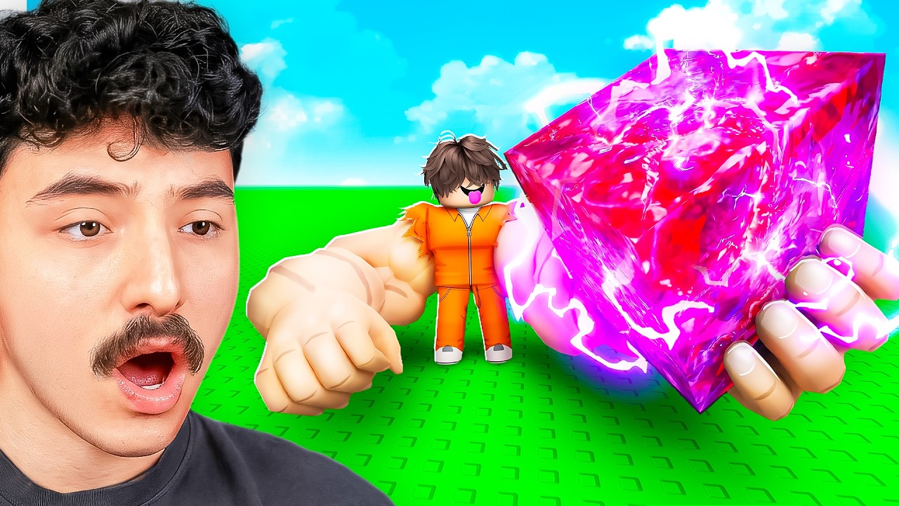 ربلوكس رفعت اثقل بلوك بالعالم ! Lift a cube