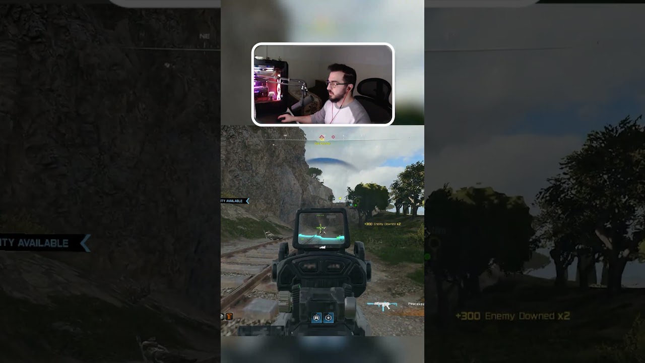اقوى لقطة صارت معي في بلاك اوت 😂 #gaming #warzone
